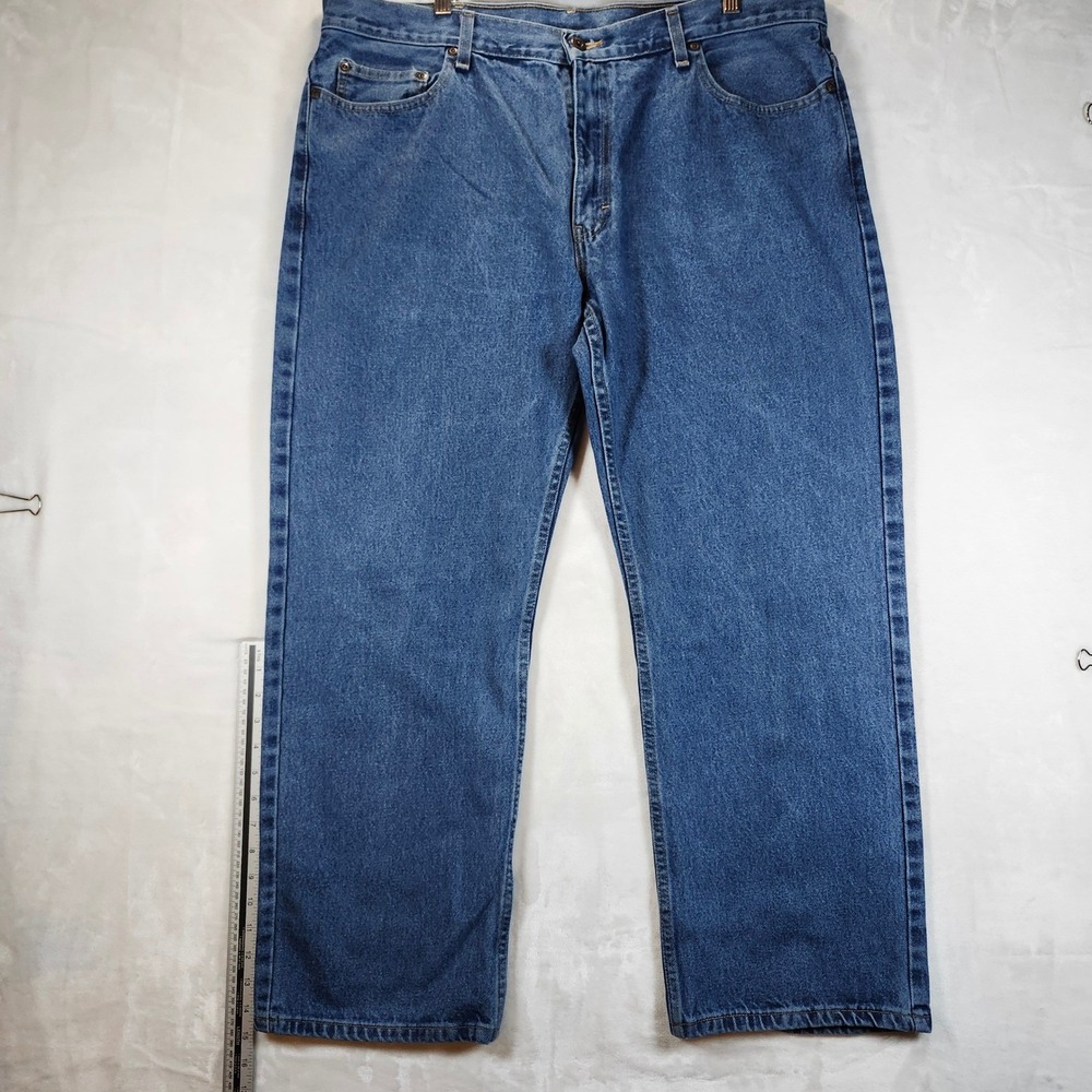 Faded Glory Mens Relaxed Fit Jeans Blue Denim Size‎ 40x30 RN 58287